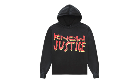 Know Justice Know Peace Hoodie "Black" BAR14