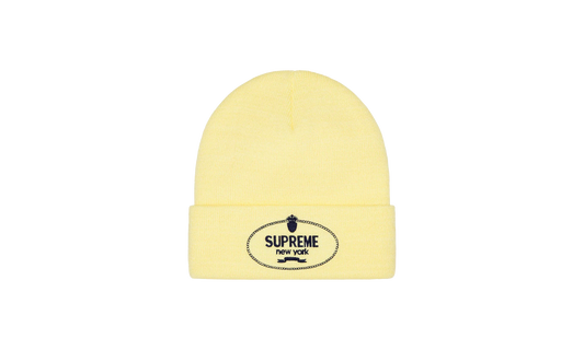 Crest Beanie "FW24 -Light Yellow" SU968