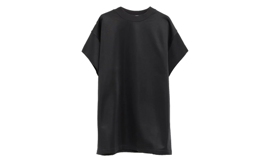 Satin Fleece 90's Muscle Tee "Vintage Black" 192HO256881F