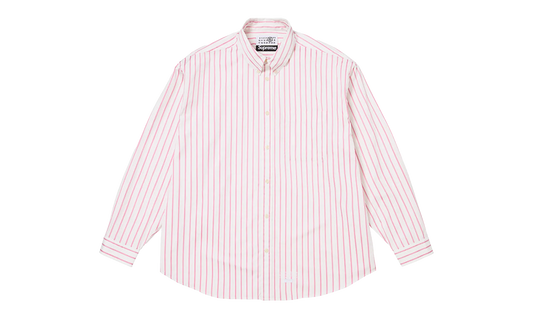 MM6 Maison Margiela Stripe Shirt "SS26 - White" SU27190