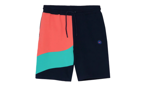 Excelsior Pieced Sweatshort "Navy" C03D5CFF