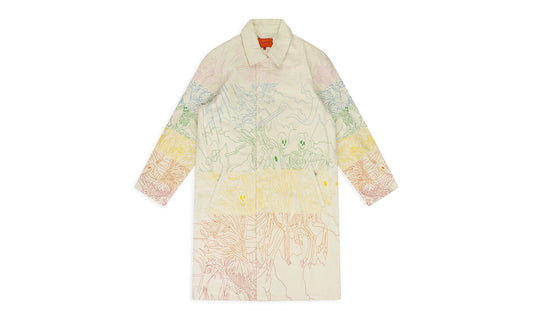 FOUR HORSEMAN TRENCH COAT "Multicolor" WDWMOTW 0004