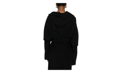 Cropped Hooded Tunic WMNS "Black" RO02E4262 WA 09