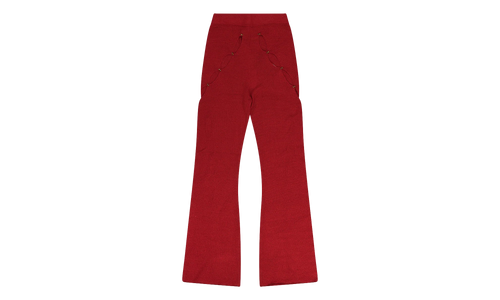 Knit Flared Pants WMNS "Red" RHDWBTM0003 RED