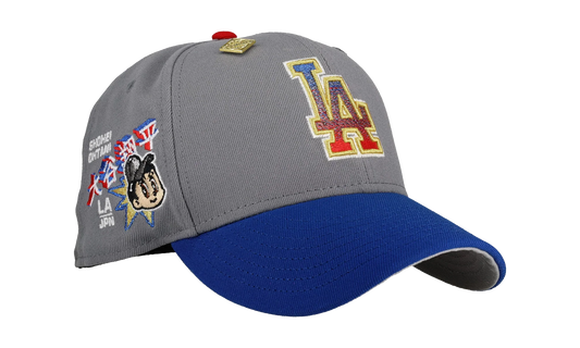 59FIFTY Los Angeles Dodgers Shohei Ohtani Fitted Hat "Graphite / Blue" NE450