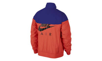 Air Jordan Tinker Legacy Windbreaker Jacket "Ember Glow / Light Concord" BQ0295 850