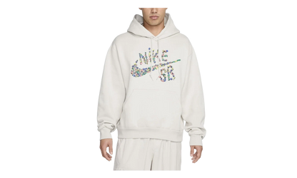SB Graphic Skate Hoodie "Sugar High - Light Bone" HJ2896 072