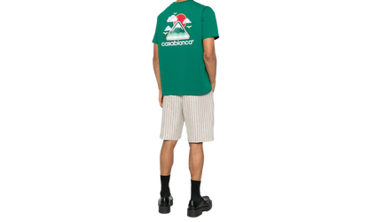 Montagne Ondulee Short Sleeve T-Shirt "Green" MPF25 JTS 001 06