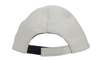 Leather Cap "White" 95 OCY 3138