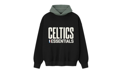 CELTICS SPORTS FIT HOODIE "BLACK / BALSAM GREEN" 192NB256407F