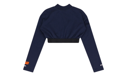 Cotton Turtleneck Top "Blue" HRP WTPS 0001