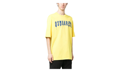 Logo Print Crewneck T-Shirt "Yellow" S71GD1282S22427172