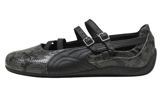 Speedcat Ballet WMNS "Snake Print Dark Gray" 405326 02