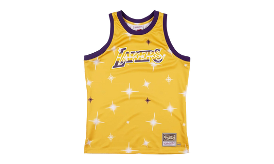 NBA Airbrush Knit Jersey "Los Angeles Lakers - Yellow" TTNKBW18029 LALYELL