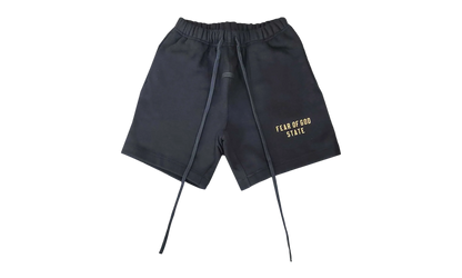 Mens Fleece Soccer Short "BLACK" 160BT242000F