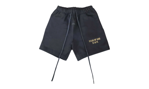 Mens Fleece Soccer Short "BLACK" 160BT242000F