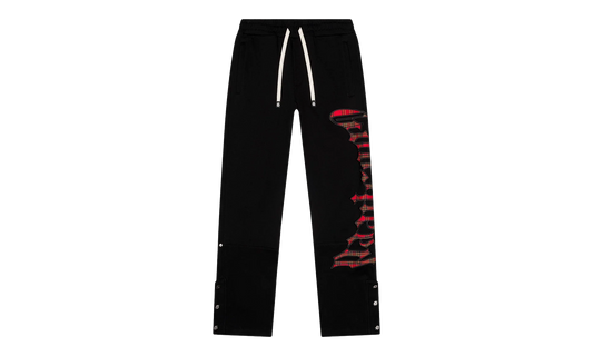 OG Logo Sweatpant "Black Red Plaid" GS095