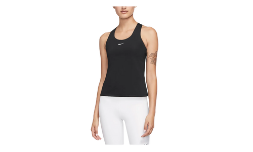 Swoosh Medium-support Padded Sports Bra WMNS "Black / Black / White" DV9897 010