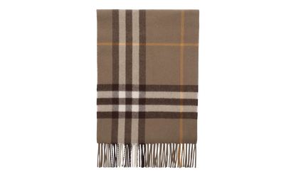MU Giant CHK Scarf "Vole Brown" 8112647