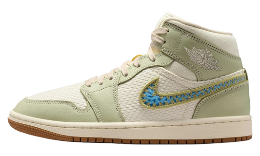 Air Jordan 1 Mid SE WMNS "Olive Aura" II0570 302