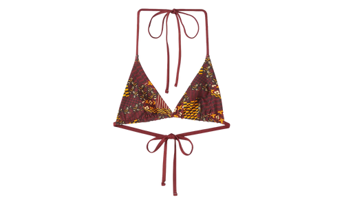Talia Ii Geo Floral Tie Top "Multi" KITH50