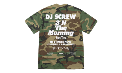 DJ Screw SUC Tee "SS26 - Woodland Camo" SU27361