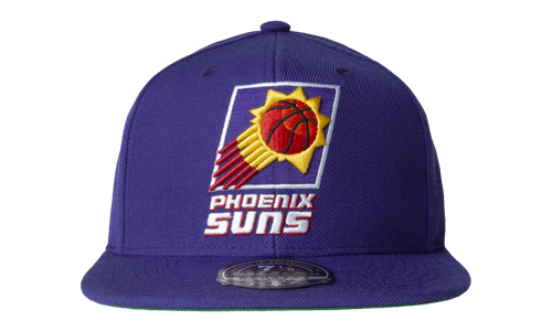 NBA Hardwood Classics Team Ground 2.0 Fitted Cap "Phoenix Suns - Purple" HHSF3259 PSUYYPPPPURP