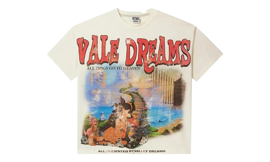 All Dogs Go To Heaven Tee "Cream" VAL131