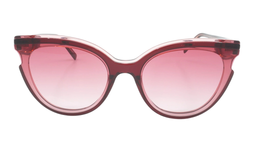 Cat Eye Sunglasses "TRANSPARENT BURGUNDY" MCM706S-605