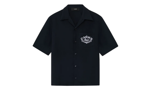 Chateau Crest Camp Shirt "Black" AMTOSH1094 001