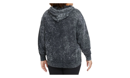 Washed Fleece Hoodie WMNS "Black / White" DD5640 010