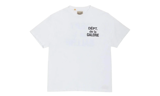 French T-Shirt "White / Black" GD016
