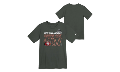 2023 NFC Champions Collection T‑Shirt GS "Locker Room Trophy Tee" 9Z1B7NFJ8ER949