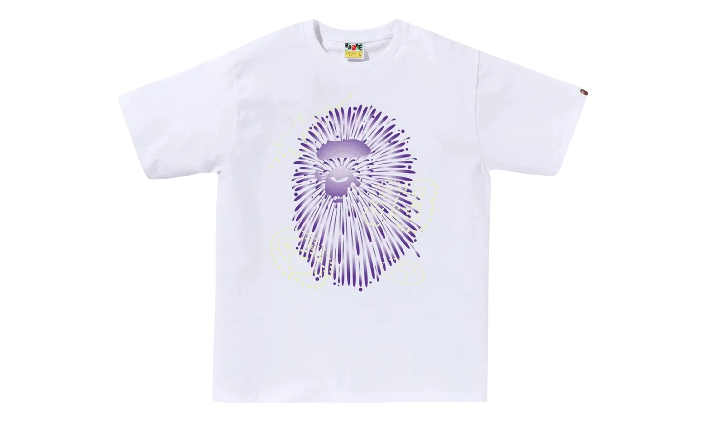 Firework Ape Head I Tee "White" 1L72 110 024 WHT