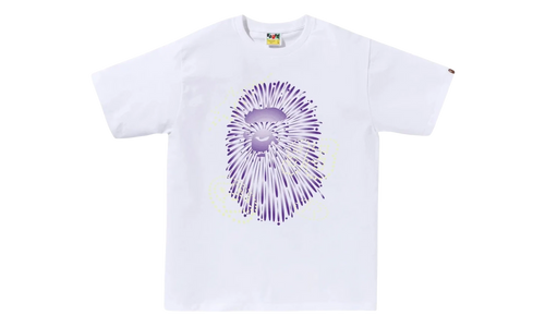 Firework Ape Head I Tee "White" 1L72 110 024 WHT