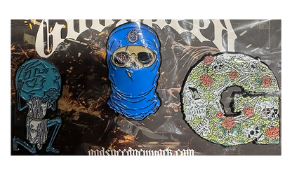 Shiesty Pins (3 Pieces) "Multicolor" GS047
