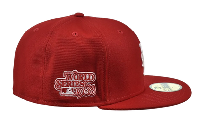 59FIFTY New York Mets World Series 1986 "Scarlet" 60398910