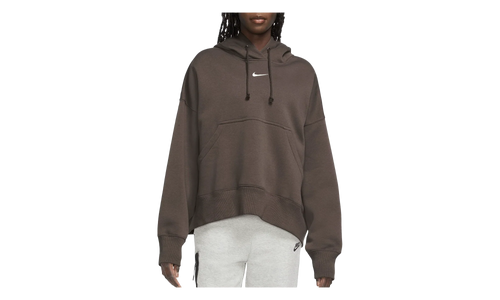Sportswear Phoenix Fleece Over-oversized Pullover Hoodie WMNS "Baroque Brown / Sail" DQ5858 237
