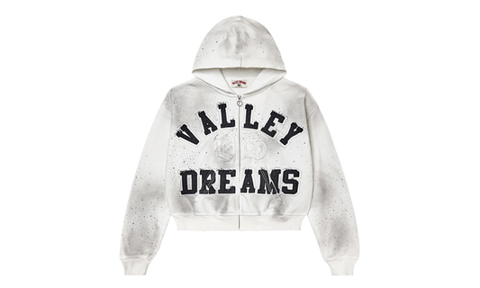 Classico Zip Up Hoodie "White" VAL145