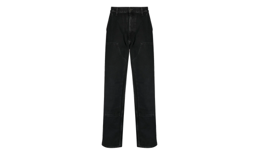 Denim Double Knee Pants "Black Stone Washed" I032699 8906