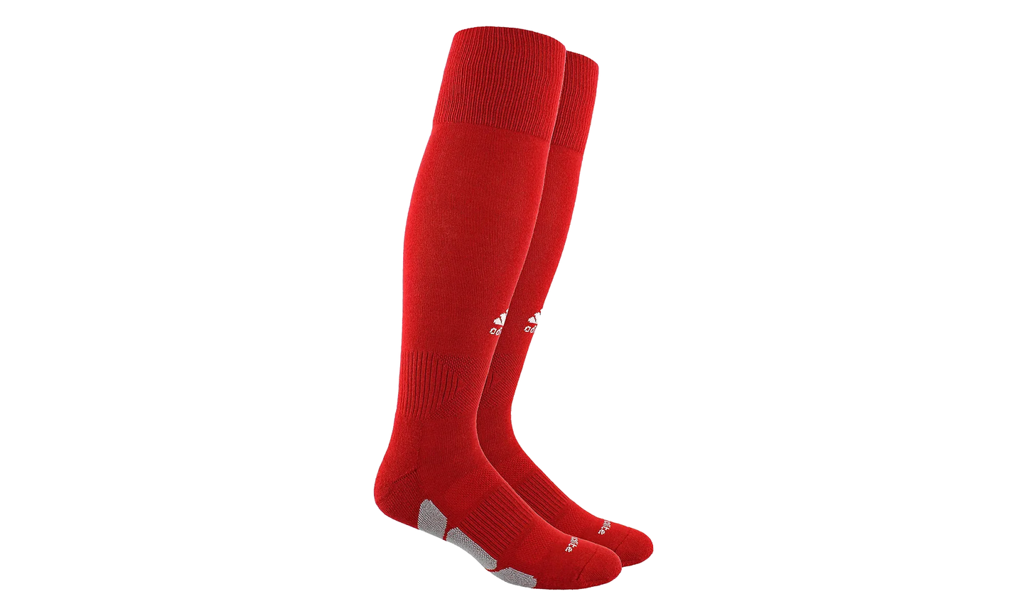 ICON BASEBALL OVER THE CALF SOCKS (1 PACK) "Red" 5151102D
