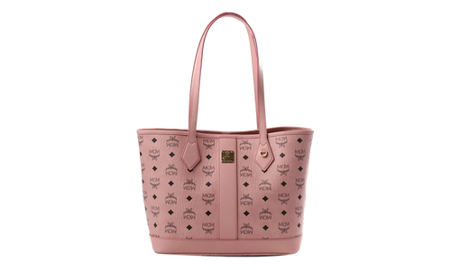 Small Liz Shopper in Visetos "Soft Pink" MWPGSLR03PZ001