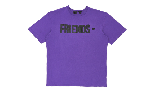 Friends Logo Short Sleeve Tee "Purple / Black" VL0026