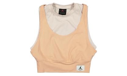 Air Jordan Essentials Crop Top WMNS "White Onyx / Light Orewood Brown" DN0602 268