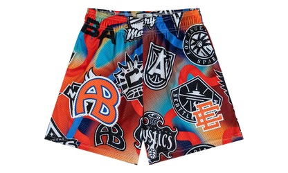 EE BASIC SHORT "SS24 - Orange/Pink" EE724
