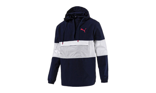 1/2 Zip Windbreaker "Blue" 851643 06