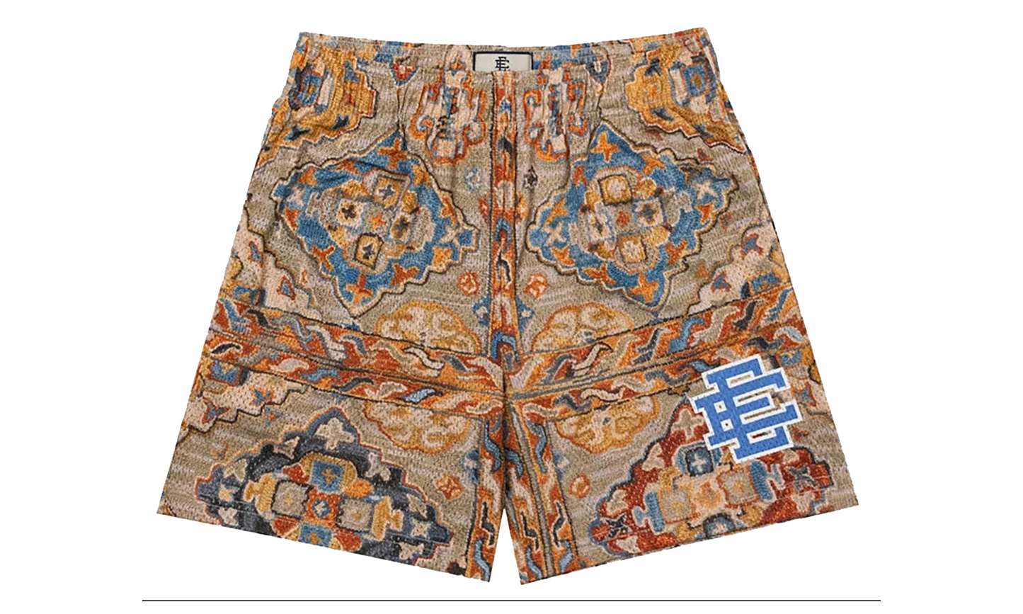 EE BASIC SHORT "FW22 - Rug Print" EE620