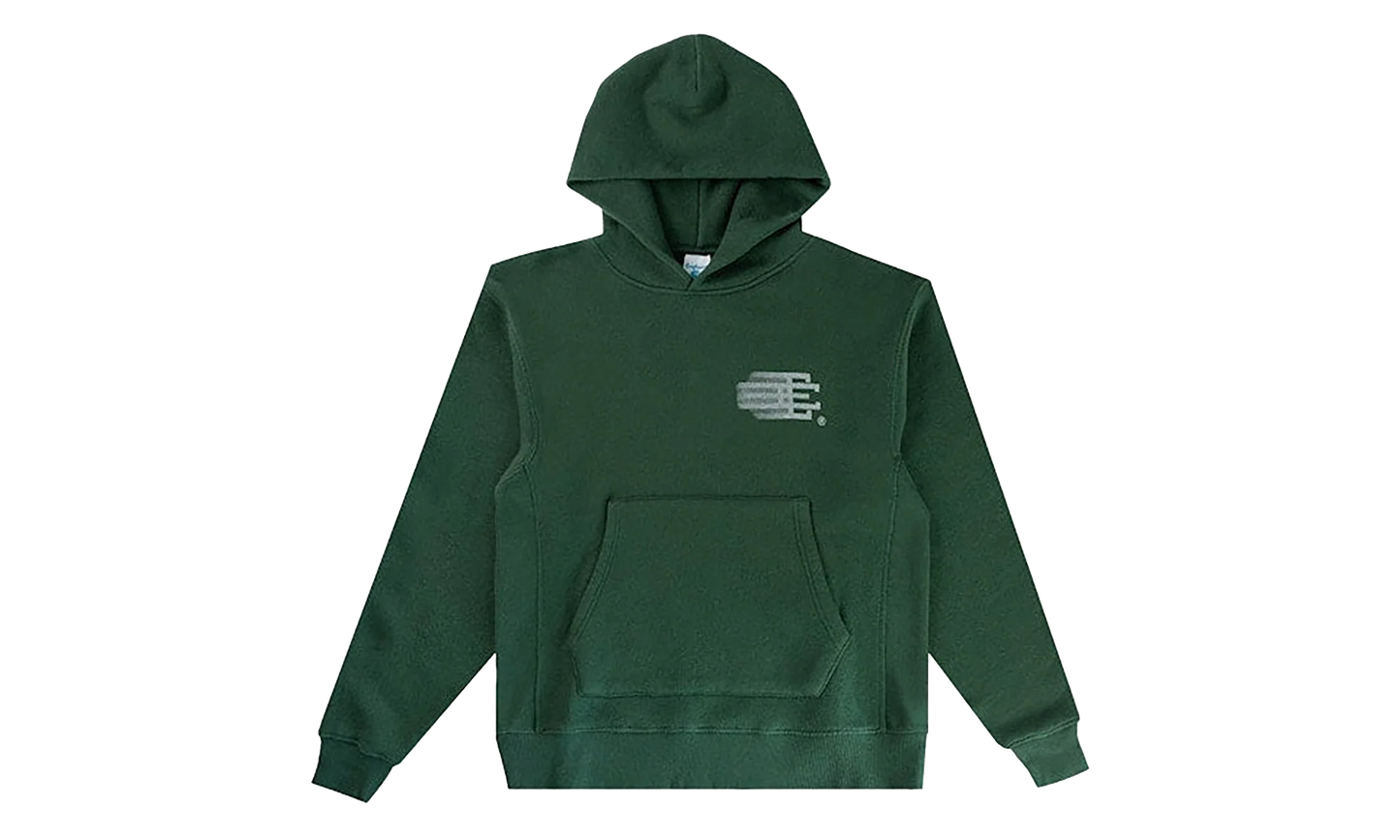 EE BASIC CORE HOODIE "Dark Green/Reflective Grey" EE747