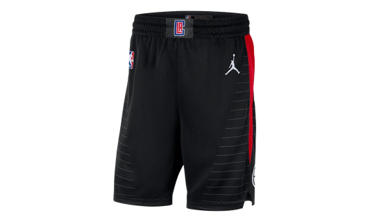 Air Jordan x NBA LA CLIPPERS Swingman Shorts "Black / University Red / Rush Blue / White" CV9563 010