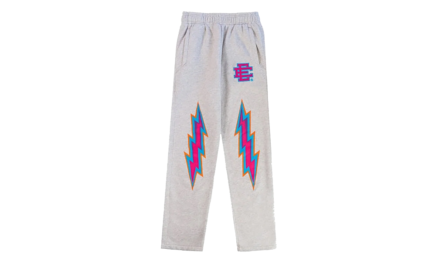 EE BASIC CORE SWEATPANT "SS24 - Gray/Violet Bolt" EE660